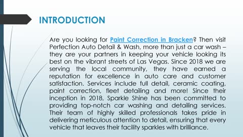 Are you looking for Paint Correction in Bracken?