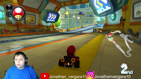 mario kart deluxe gameplay commentary