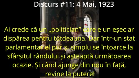 #11 Discurs Adolf Hitler - 04 Mai - 1923 tradus in Romana cu AI