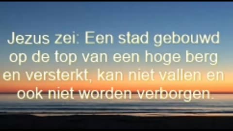 Een stad gebouwd op
