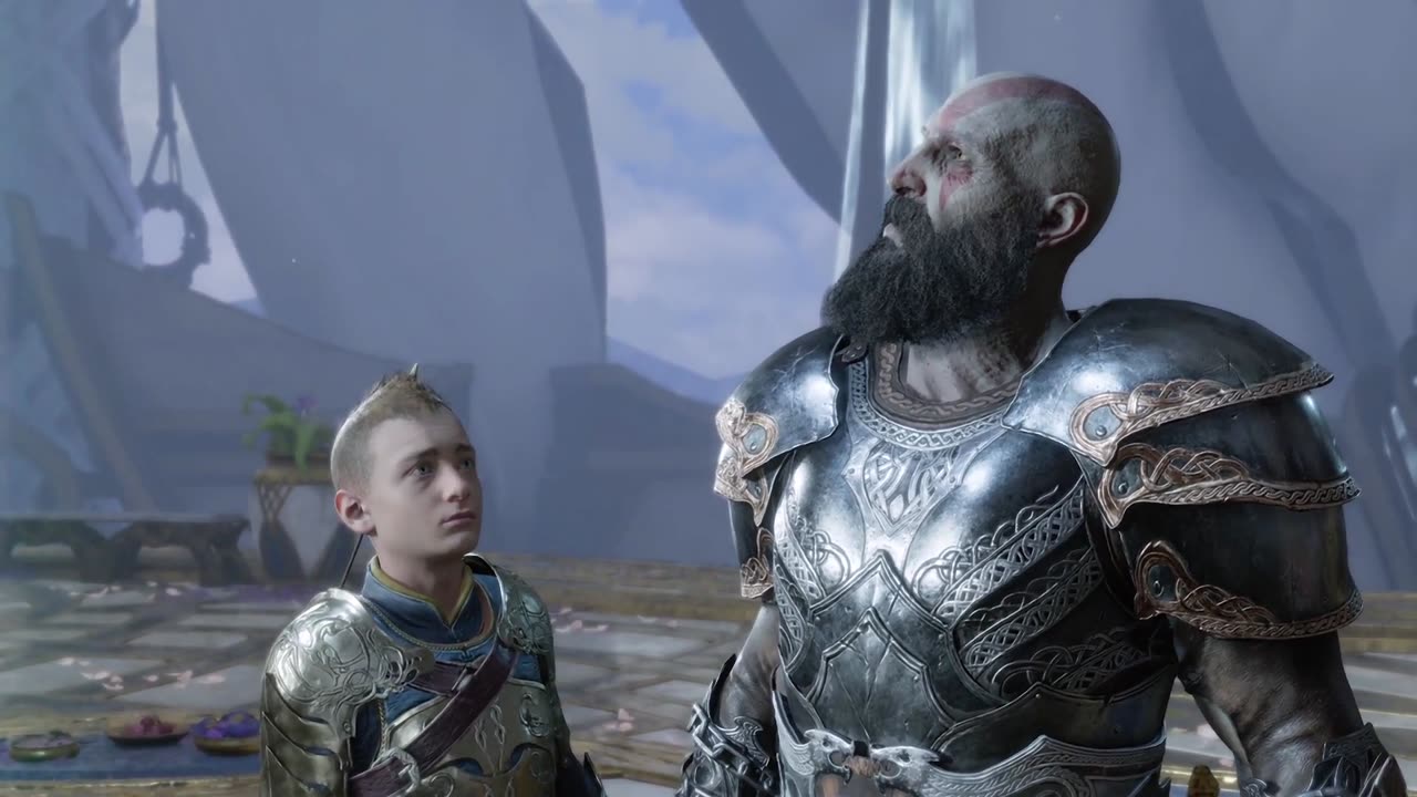 Guess Kratos loves his wife alot.