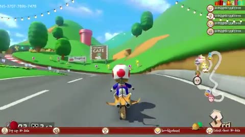 🎁🎅12_12_24 Edition of Mario Kart 8 Deluxe. Racing with @TheGreatGQ🎁🎄