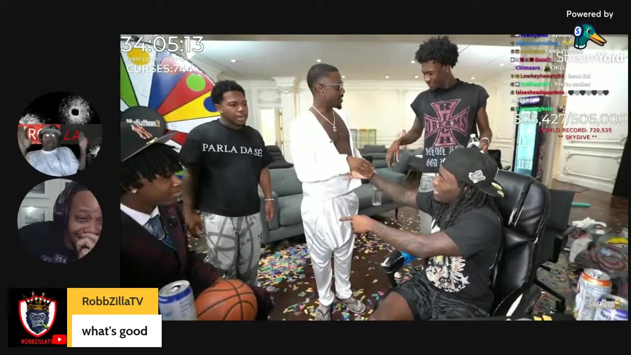 KAI CENAT MAFIATHON RAY J SLEEPOVER