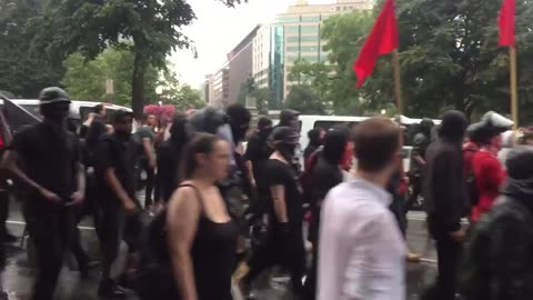 Antifa terrorists in their own words: "No border, no wall, no USA at all."