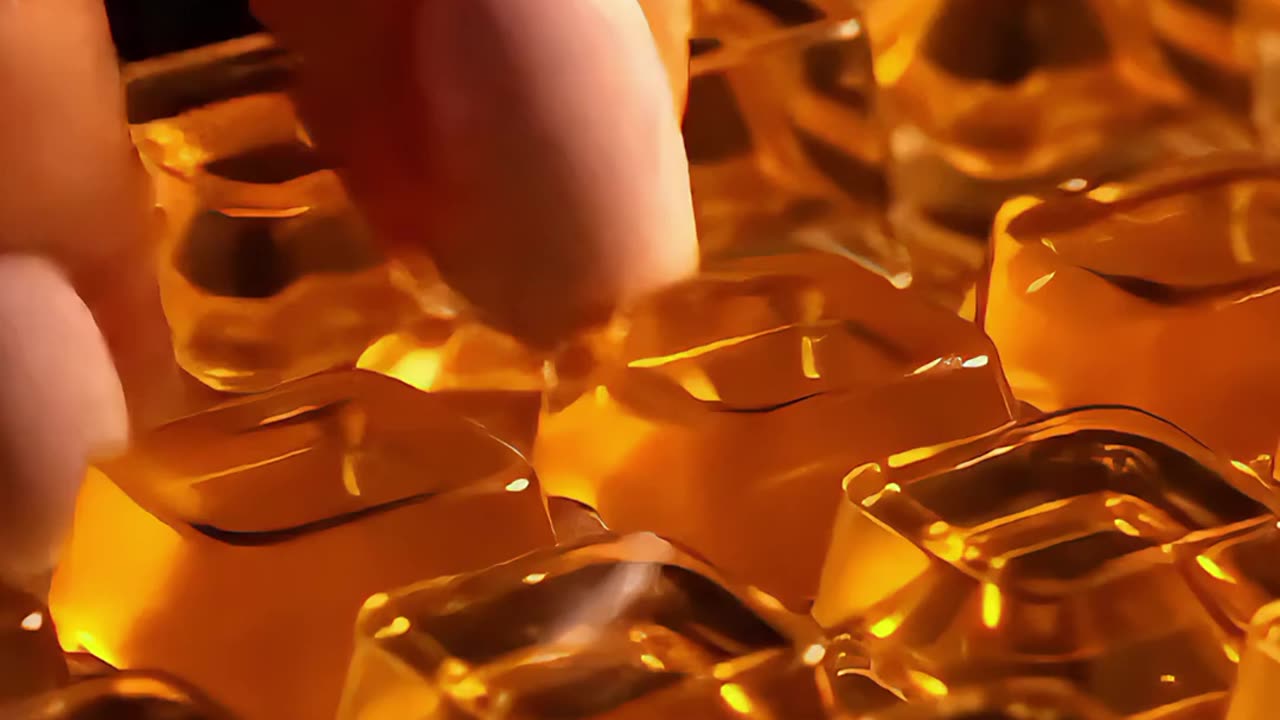 【ASMR】Tapping Honey Keyboard (4K)
