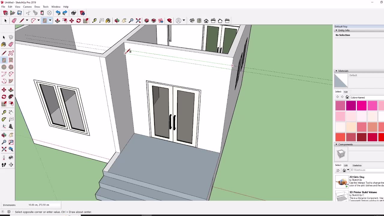 tutorial design house size 6 x 6 meters 23