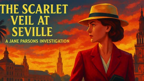 The Scarlet Veil at Seville | Full Audiobook Mystery