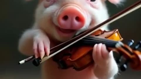 Pig Plays Violin: A Musical Marvel You Have to See!