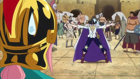 One Piece - Cavendish defending Rebecca