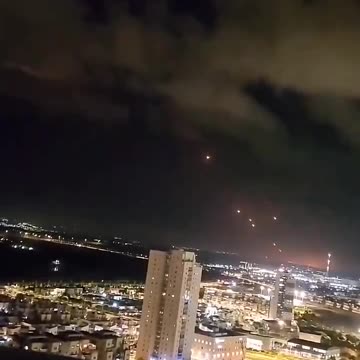 I guess the iron dome had a day off