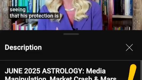 On 5/25/25 Joni Patry predicted Trump & 🇺🇸 people beware of chaos & violence inJune-July 2025