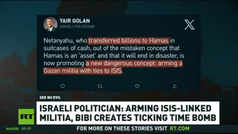 Netanyahu Boasts that Israel is Arming ISIS (1)