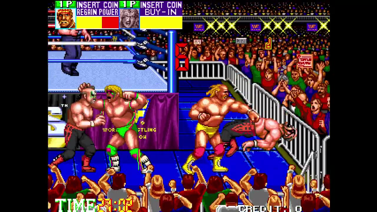 WWF WrestleFest Arcade on MiSTer FPGA