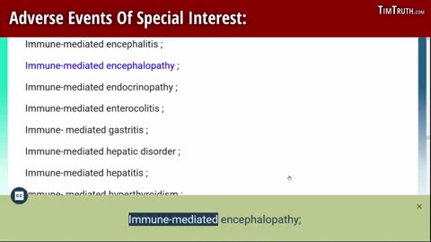 Pfizer Vaccine Study's Massive List Of -Adverse Events Of Interest-