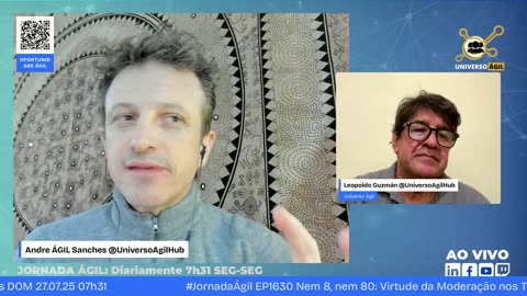 #JornadaÁgil EP1630 Nem 8, nem 80: Virtude da Moderação nos Times Ágeis DOM 27.07.25 07h31