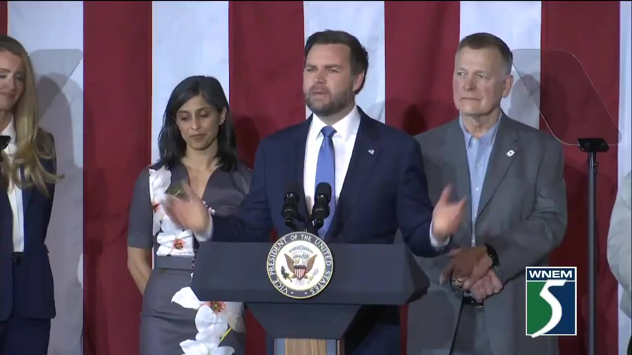 JD Vance BLASTS protestors for not being at work