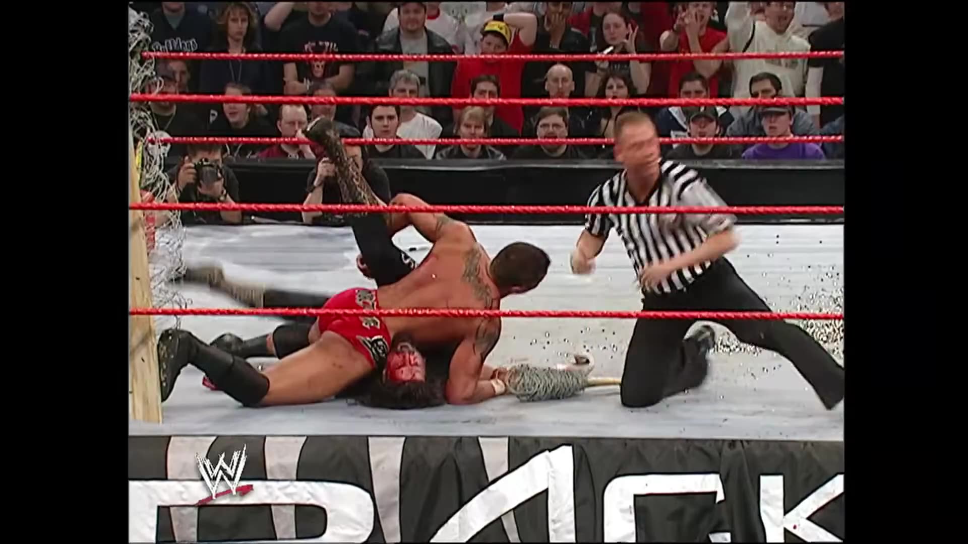 FULL MATCH： Randy Orton vs. Cactus Jack ｜ Intercontinental Title Hardcore Match： Backlash 2004