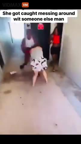 nigger lover gets her ass kicked