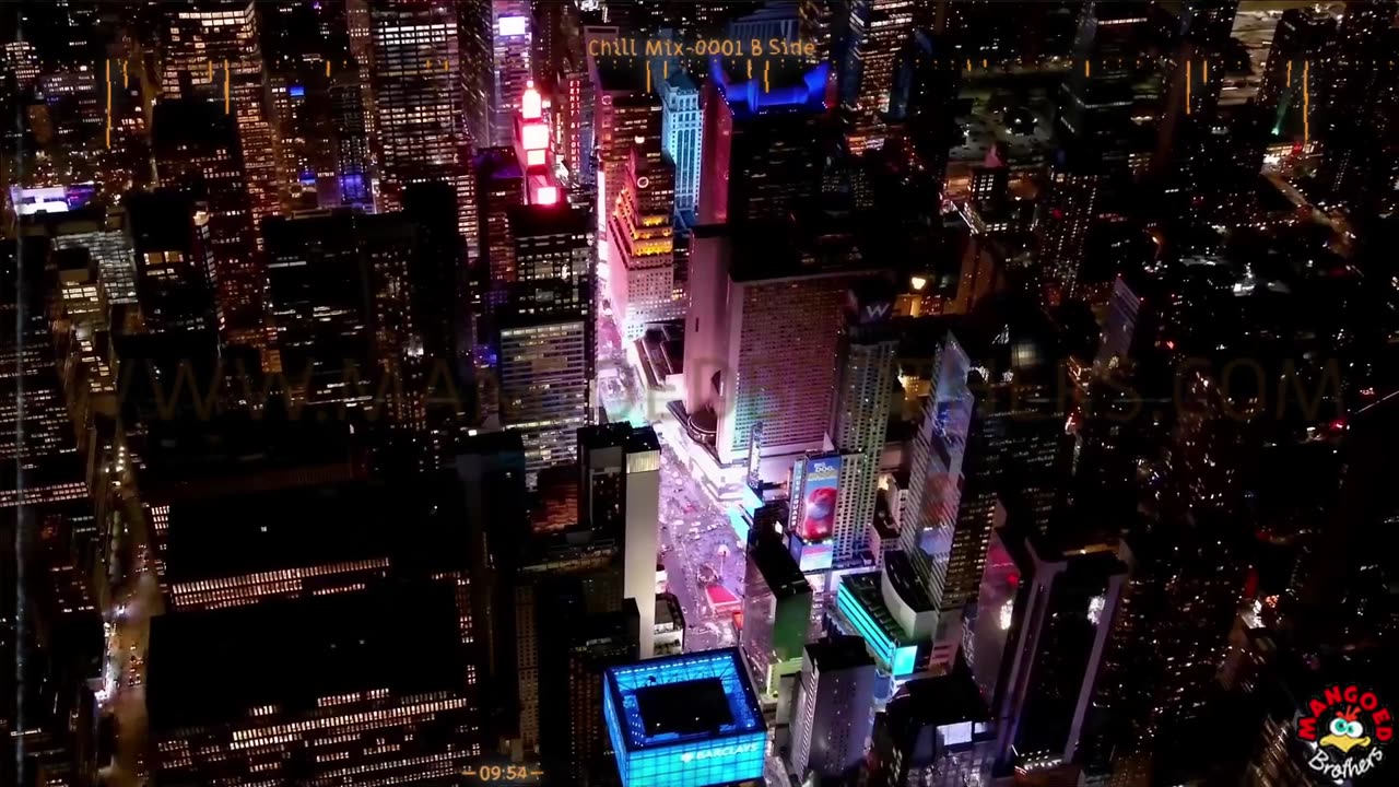 Mangoed Brothers - Chill Mix-0001 B-Side Music Visualizer (30m)-CityTL