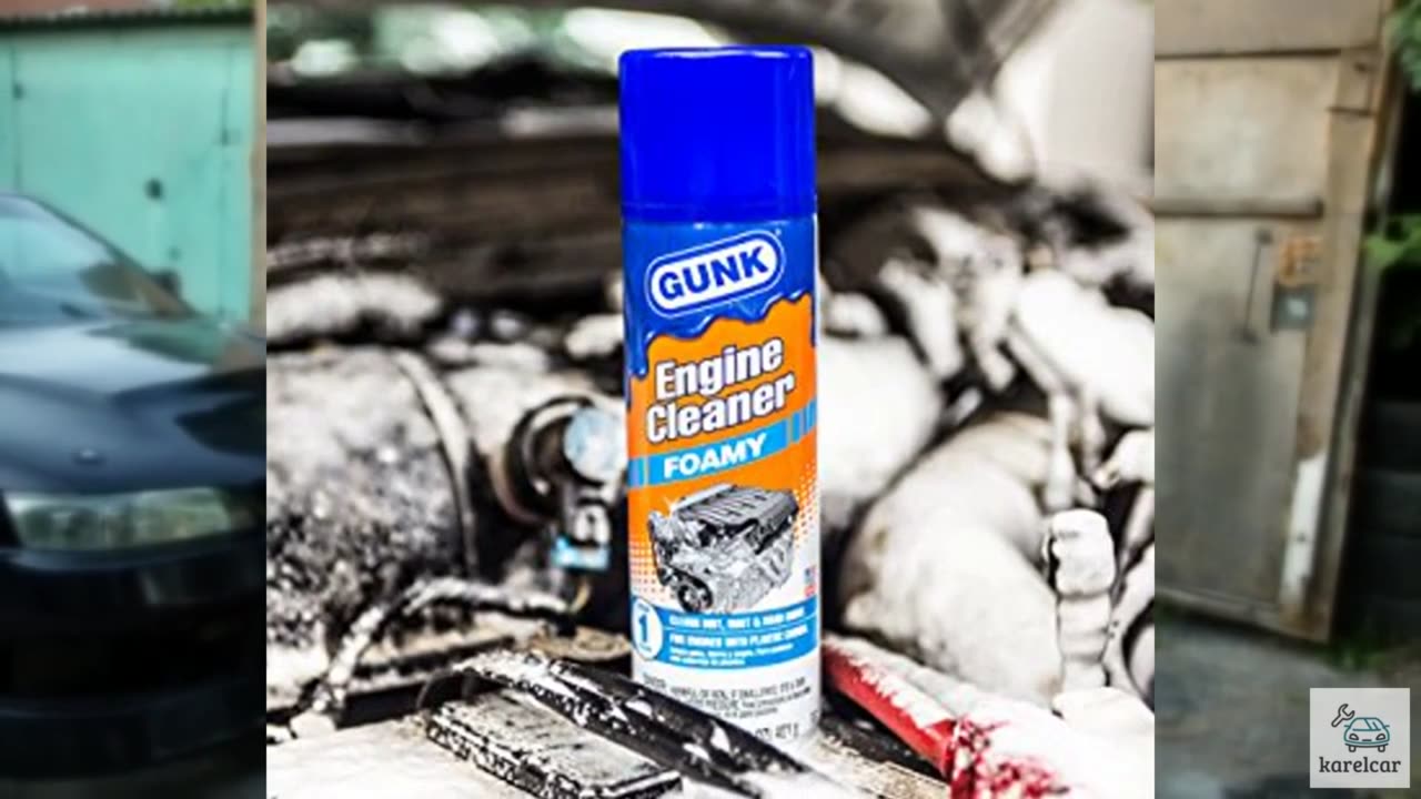 Gunk FEB1 Foamy Engine Brite Engine Degreaser - 17oz.