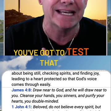 Test EVERY spirit! ⚠️🙏 1 John 4:1: "Beloved, don't believe every spirit