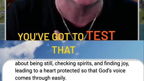 Test EVERY spirit! ⚠️🙏 1 John 4:1: "Beloved, don't believe every spirit