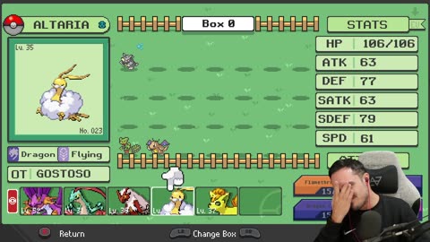 POKÉMON GAMMA EMERALD depois JOGO NOVO