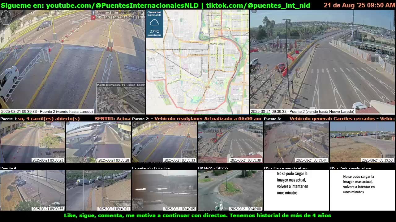 Puentes Internacionales NLD (Youtube / TikTok)