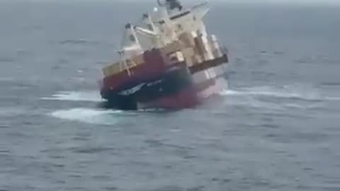 Indian tanker carrying dangerous chemicals sinks off the coast of southern India!