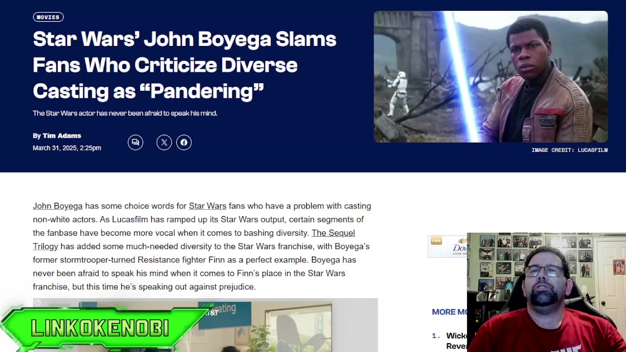 John Boyega Attacking Star Wars Fans