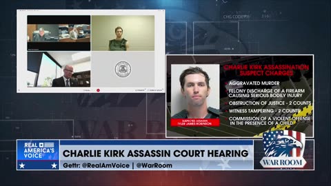 Charlie Kirk's Assassin Tyler Robinson's Arraignment Hearing