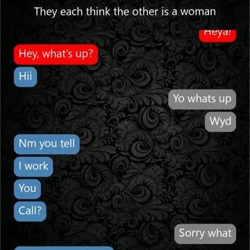 "Hey gorgeous!" Voice note swapped with goats!