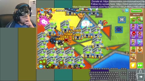 BTD6 Hypersonic Bloonarius (AGAIN, NK?!) - Livestream #40