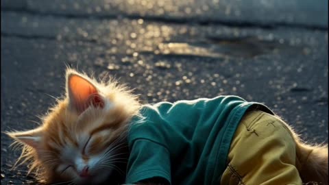 Poor cat