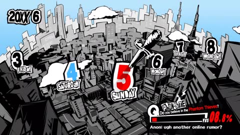 Persona 5 Day 8 Part 2 of 2