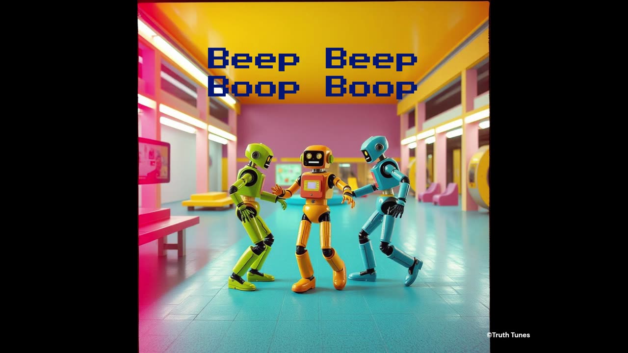 Beep Beep Boop Boop 🤖| Fun Robot Song For Kids 🎶| Learn With Robot Friends! 🤖