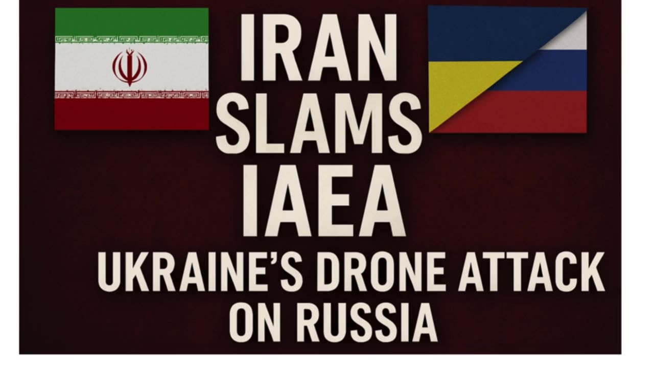 P3 🌍 Paul Craig Roberts: Iran Confronts the IAEA as Ukraine Targets Russia with Drones 🚨