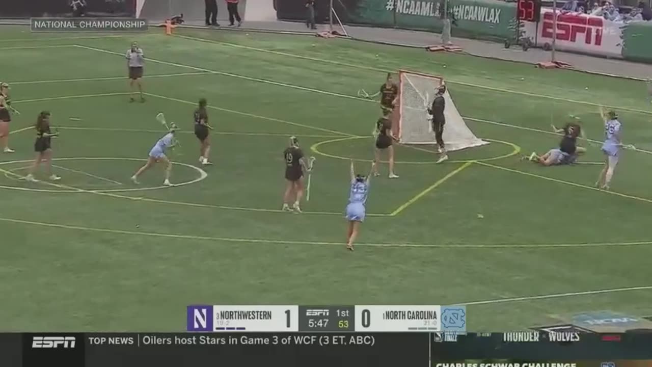 US Sports Lacrosse Feat. North Carolina vs. Northwestern: 2025 NCAA Womens Lacrosse Championship