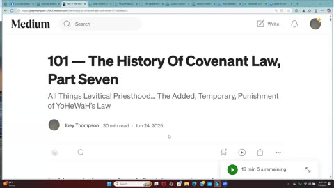 The History of Covenant Law, Part 7