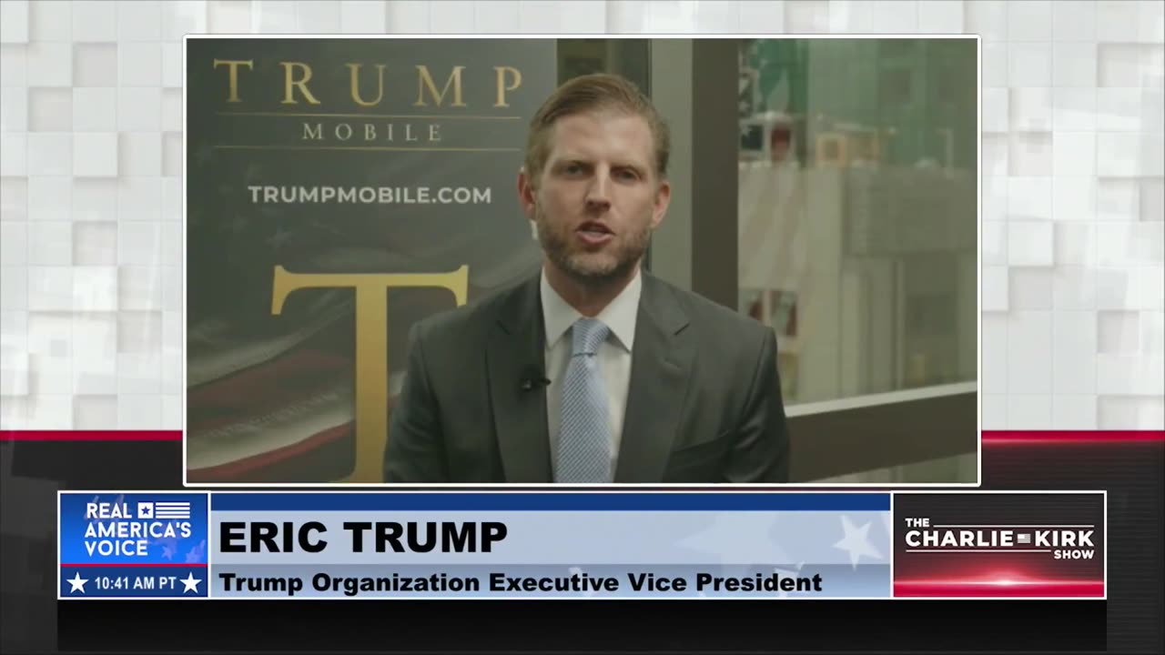 ERIC TRUMP ANNOUNCES TRUMP MOBILE