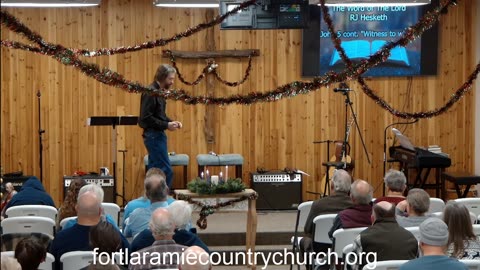 12/21/25 John 5 cont. - Witness to what?