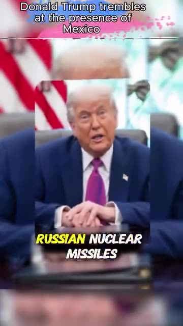 🚨Donald Trump trembles at the presence of Mexico