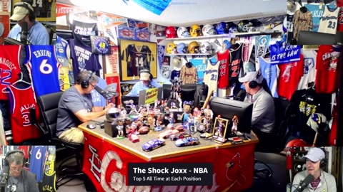 NBA - Debating the Alltime Mt Rushmores of Each Position - The Shock Joxx 8/2/25
