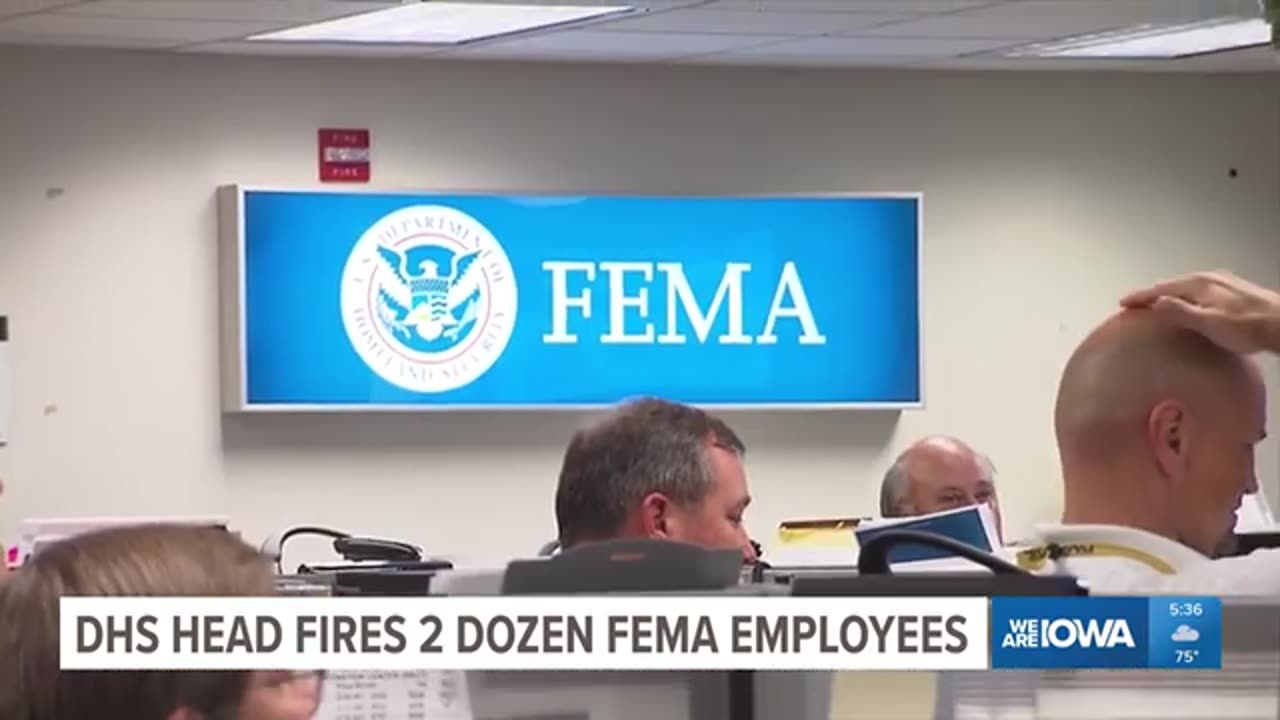 Noem Fires FEMA Staff Over Cybersecurity Failure