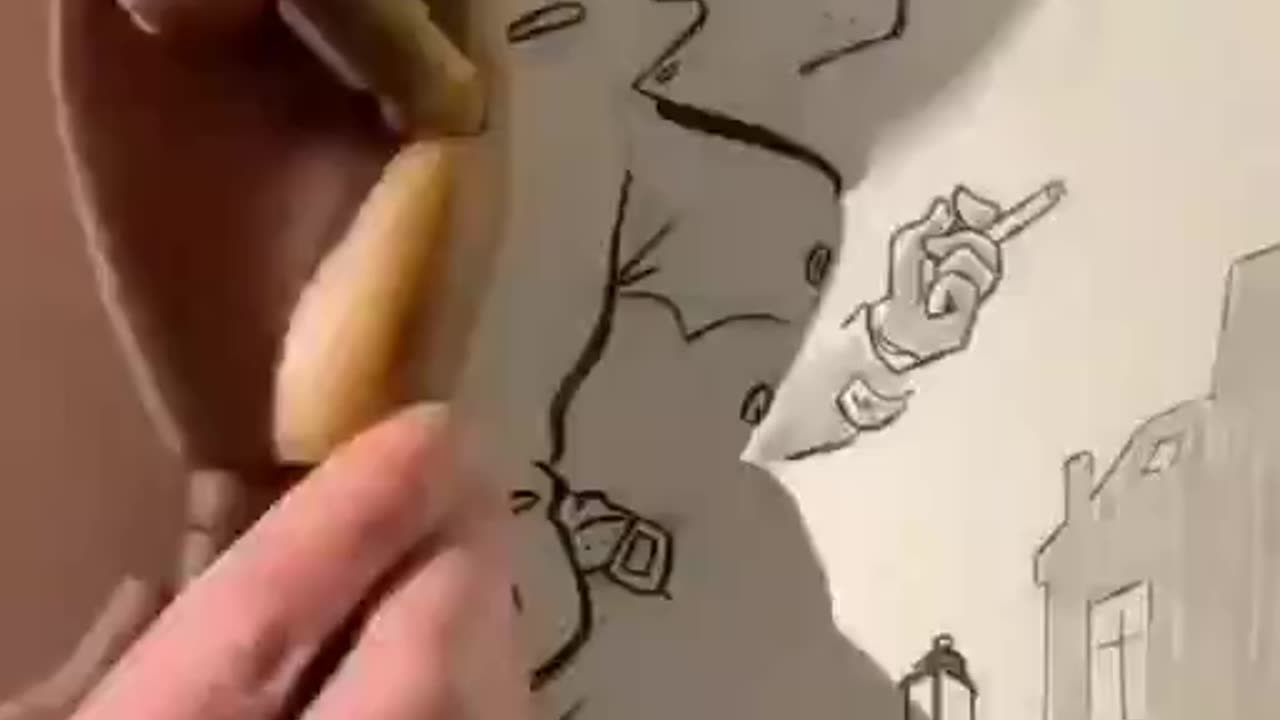 Playing with🤣 shadows
