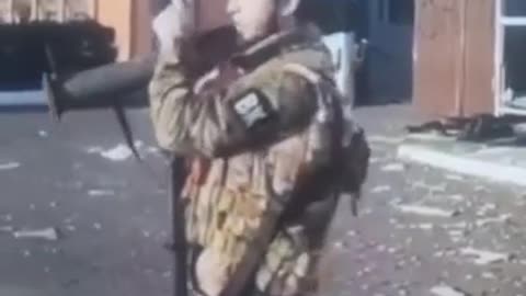 🎥⚔️ Ukraine Russia War | Russian Soldier in Sudzha Fires RPG Near Church | RCF