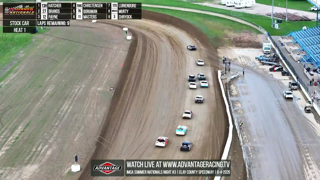 IMCA Summer Nationals Night #3 | Clay County Speedway | LIVE Look-In | 6-4-2025