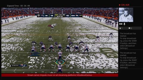 Ramondre Stevenson Seals It Late! Patriots Beat Broncos 26–20 in Snowy AFC Title