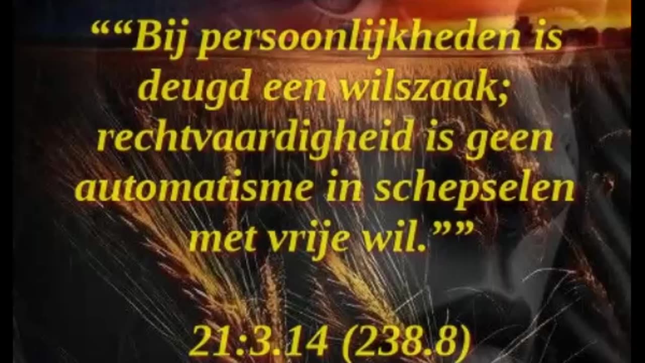 Deugdzaamheid is een keuze