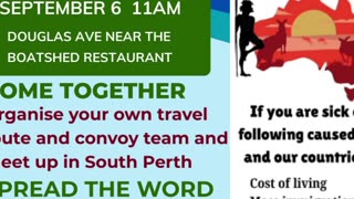 Upcoming event FU CCP 6th September & special thanks to all Australian